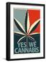 Yes We Cannabis Marijuana-null-Framed Premium Giclee Print