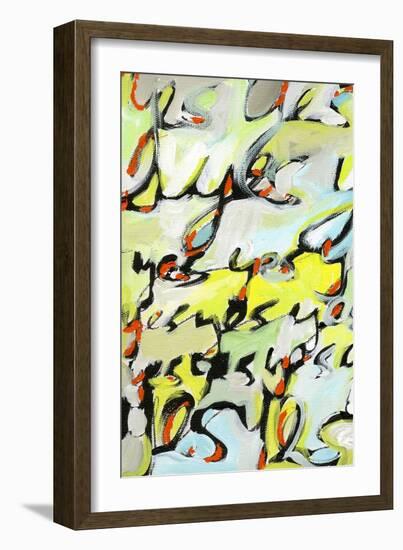 Yes, Yes, Yes I-Jodi Fuchs-Framed Art Print