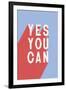 Yes You Can-Becky Thorns-Framed Art Print