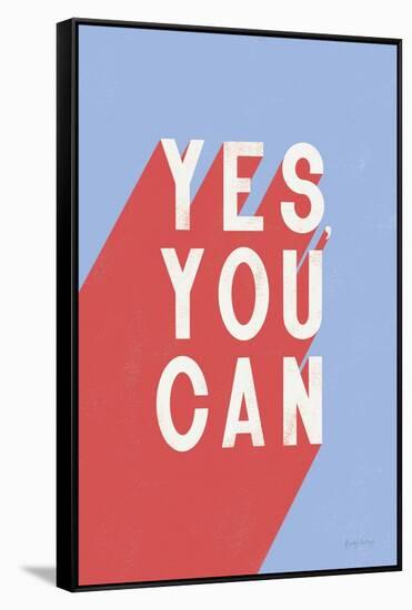 Yes You Can-Becky Thorns-Framed Stretched Canvas