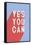 Yes You Can-Becky Thorns-Framed Stretched Canvas
