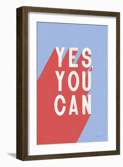 Yes You Can-Becky Thorns-Framed Art Print