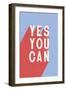 Yes You Can-Becky Thorns-Framed Art Print