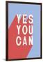 Yes You Can-Becky Thorns-Framed Art Print