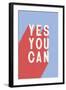 Yes You Can-Becky Thorns-Framed Art Print