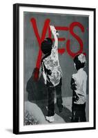 Yes-Daniel Bombardier-Framed Giclee Print