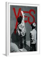 Yes-Daniel Bombardier-Framed Giclee Print