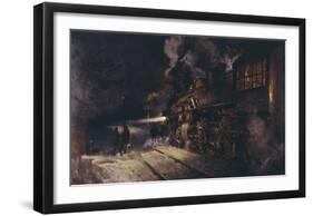 Yesterday's Winter-Terence Cuneo-Framed Premium Giclee Print