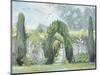 Yew Arches, Garsington Manor, 1997-Ariel Luke-Mounted Giclee Print