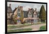 Yew Tree House, Broadway, Worcs-Alfred Robert Quinton-Framed Giclee Print