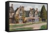 Yew Tree House, Broadway, Worcs-Alfred Robert Quinton-Framed Stretched Canvas