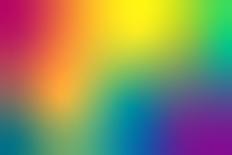 Rainbow Gradient Background for Pride Month-yganko-Photographic Print