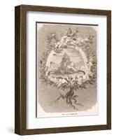 Yggdrasil the Sacred Ash the Tree of Life the Mundane Tree of Norse Mythology-null-Framed Photographic Print