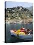 Yialos, Symi, Dodecanese Islands, Greece, Europe-Fraser Hall-Stretched Canvas