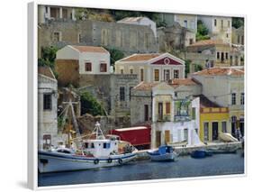 Yialos, Symi, Greece-Fraser Hall-Framed Photographic Print