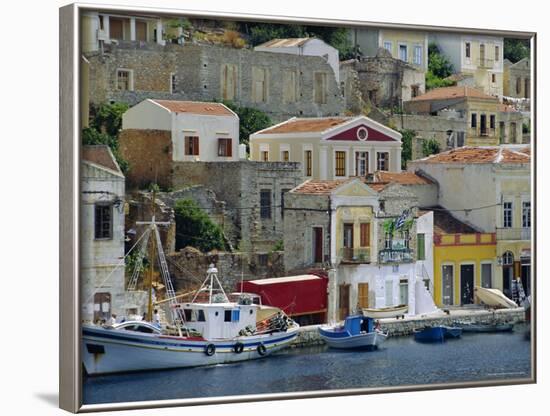 Yialos, Symi, Greece-Fraser Hall-Framed Photographic Print