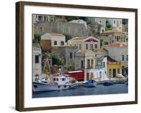 Yialos, Symi, Greece-Fraser Hall-Framed Photographic Print