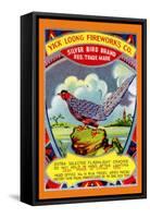 Yick Loong Silver Bird Brand Firecracker-null-Framed Stretched Canvas