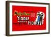 Yiddle with His Fiddle-null-Framed Art Print