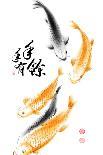 Chinese New Year Calligraphy For The Year Of Dragon-yienkeat-Art Print