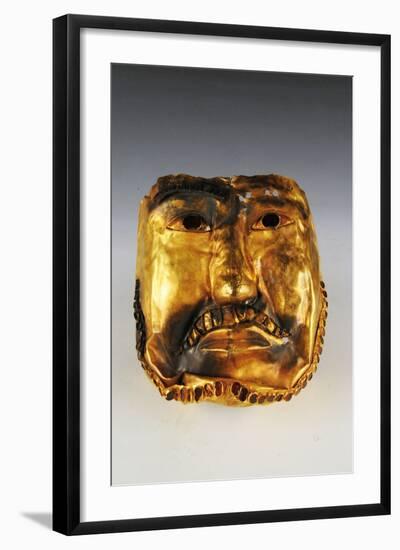 Yili Gold Mask-null-Framed Photographic Print