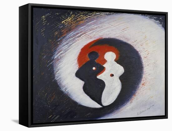 Yin and Yang, 2001-Annette Bartusch-Goger-Framed Stretched Canvas