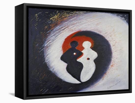 Yin and Yang, 2001-Annette Bartusch-Goger-Framed Stretched Canvas