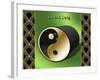 Yin And Yang 3D-Art Deco Designs-Framed Giclee Print