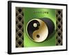 Yin And Yang 3D-Art Deco Designs-Framed Giclee Print