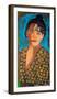 Yin and Yang Oil Painting Portrait of a Woman-Dan Totilca-Framed Photographic Print