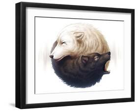 Yin and Yang-JoJoesArt-Framed Giclee Print