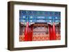 Yin Luan Din Great Hall Prince Gong's Mansion, Beijing, China. Built During Emperor Qianlong Reign-William Perry-Framed Photographic Print