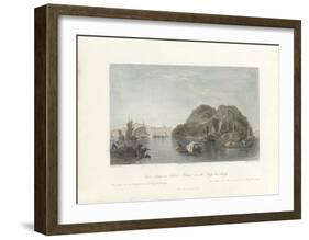 Yin-shan, or Silver Island, on the Yang-tse-keang-Thomas Allom-Framed Premium Giclee Print