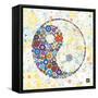 Yin Yang Discs-Jeffrey Cadwallader-Framed Stretched Canvas