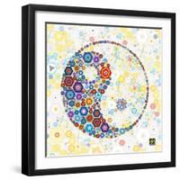 Yin Yang Discs-Jeffrey Cadwallader-Framed Art Print