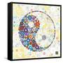 Yin Yang Discs-Jeffrey Cadwallader-Framed Stretched Canvas