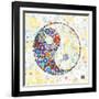 Yin Yang Discs-Jeffrey Cadwallader-Framed Art Print