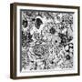 Yin Yang VII-Sasha-Framed Giclee Print