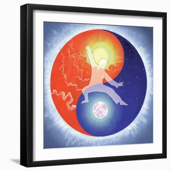 Yin Yang-Simon Cook-Framed Giclee Print