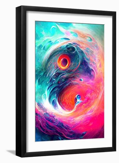 YinYangRedux LG-null-Framed Art Print