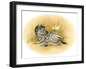 Yipes Stripes-Peggy Harris-Framed Giclee Print