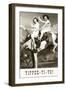 Yippee-Yi-Yo, Women on Bucking Horse-null-Framed Art Print