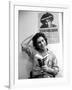 Yippie Leader Abbie Hoffman Holding Copy of His Book-John Shearer-Framed Premium Photographic Print