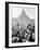 Yippie Led Anti-Election Protestors Outside City Hall-Ralph Crane-Framed Photographic Print