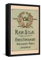 Ym Raw Silk Omiya Yamamaru-null-Framed Stretched Canvas