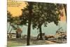 YMCA Boat Landing, Lake Geneva, Wisconsin-null-Mounted Premium Giclee Print