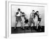 YMCA Boxing Class, Circa 1930-Chapin Bowen-Framed Giclee Print