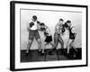 YMCA Boxing Class, Circa 1930-Chapin Bowen-Framed Giclee Print
