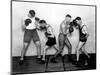 YMCA Boxing Class, Circa 1930-Chapin Bowen-Mounted Premium Giclee Print