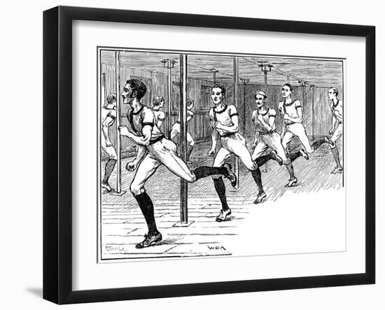 Ymca Gymnasium, Longacre, London, 1887-null-Framed Giclee Print